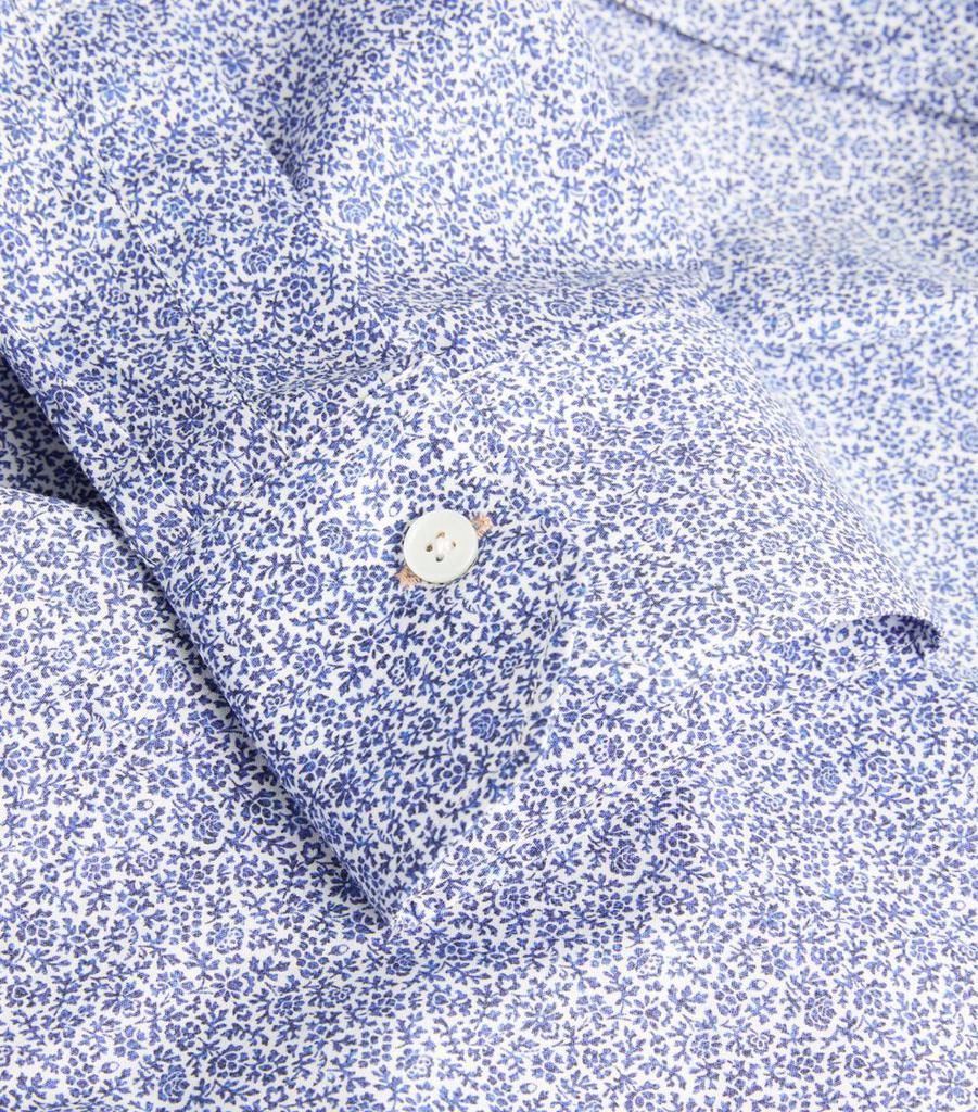 Paul Smith Liberty Print Floral Shirt 43-BLUE 17-1-2-Collar