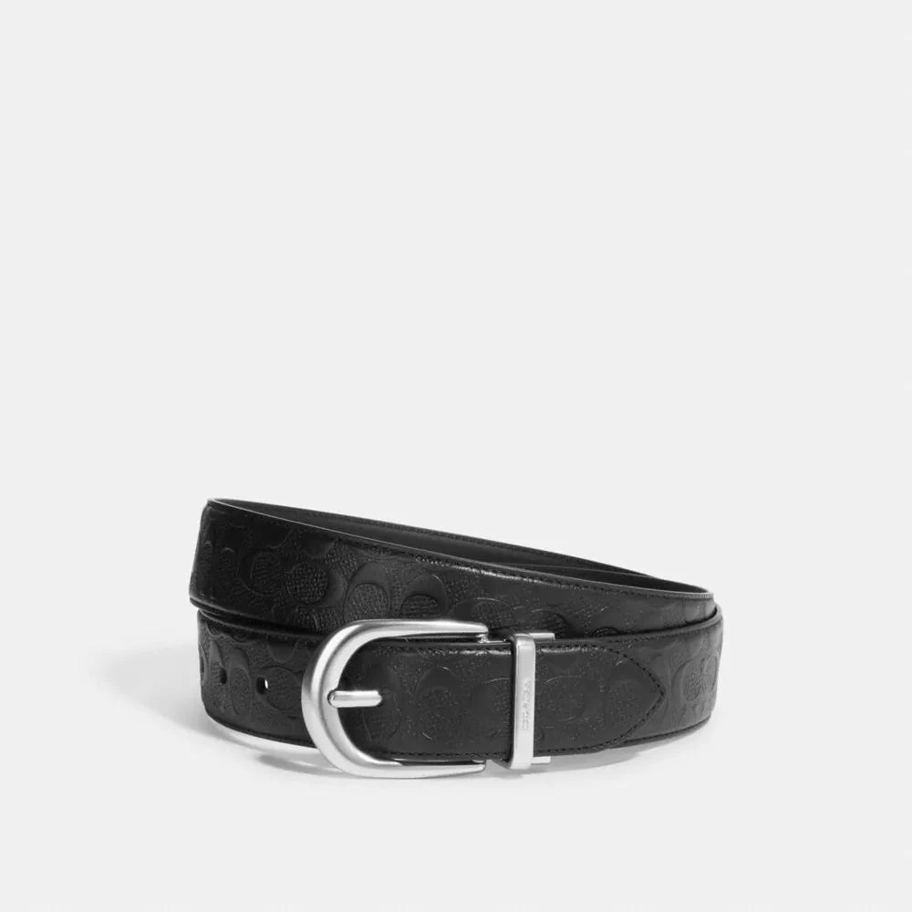 Coach Classic Buckle Cut To Size Reversible Belt, 38 Mm 1