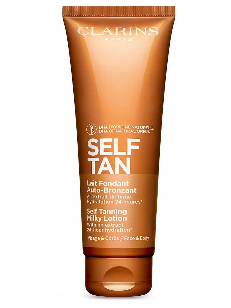 Clarins Self Tanning Face &amp; Body Milky Lotion 1