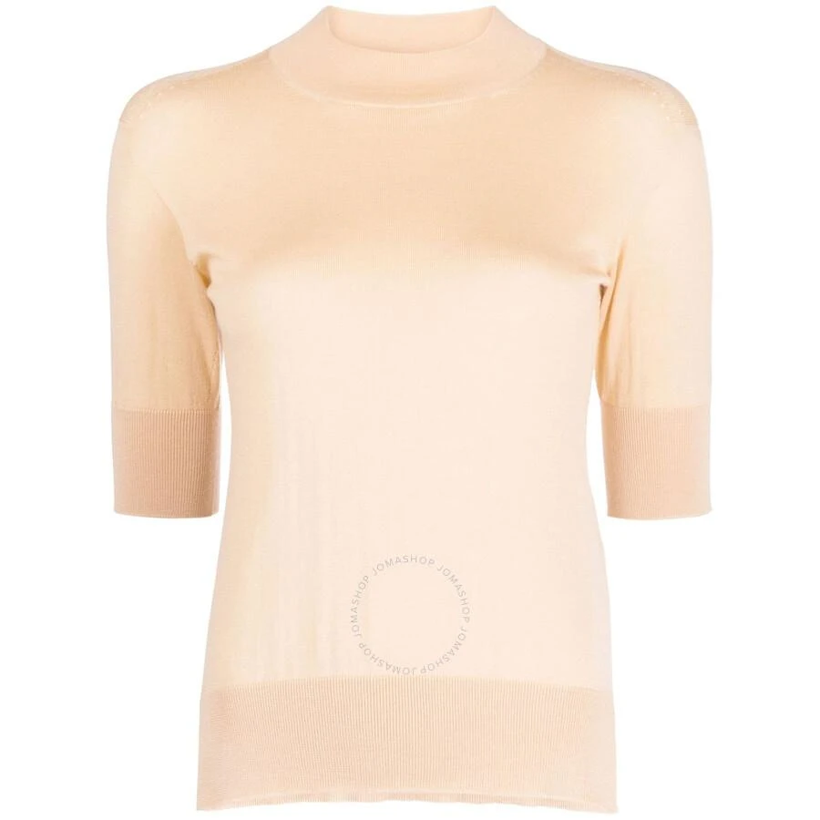 Jil Sander Ladies Papaya Cashmere And Wool Jumper 1