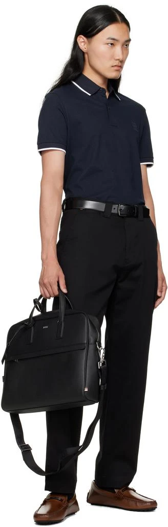 Hugo Boss Black Logo Detail Document Briefcase 4
