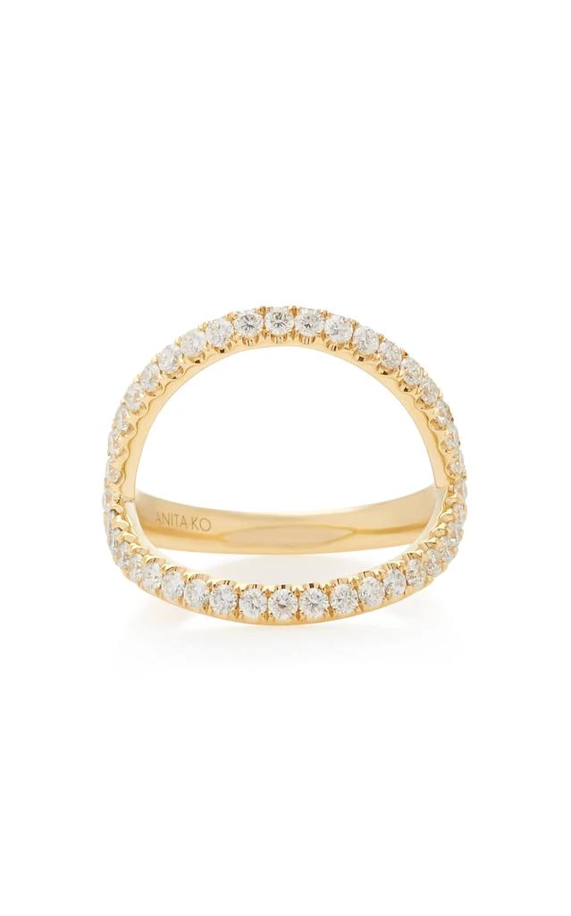 Anita Ko Anita Ko - Arc 18K Gold Diamond Ring - Gold - US 7 - Moda Operandi - Gifts For Her 1