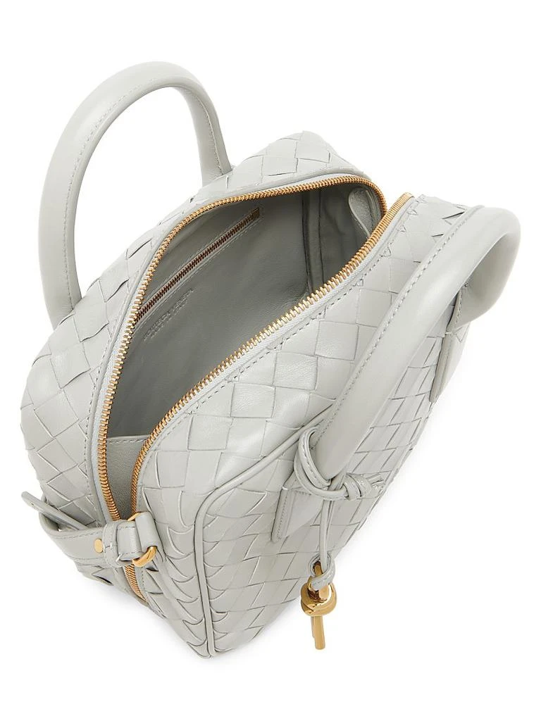Bottega Veneta Small Getaway Intrecciato Leather Top-Handle Bag 3