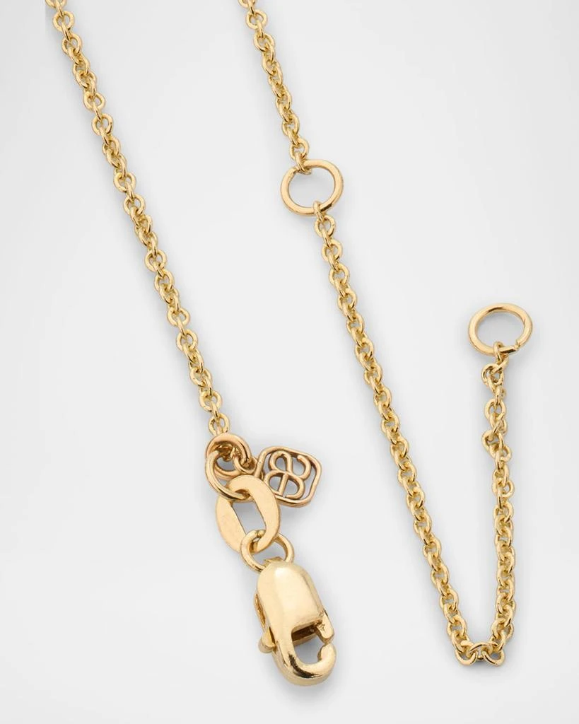 Sydney Evan Protection Key Charm on Cable Chain Necklace 4