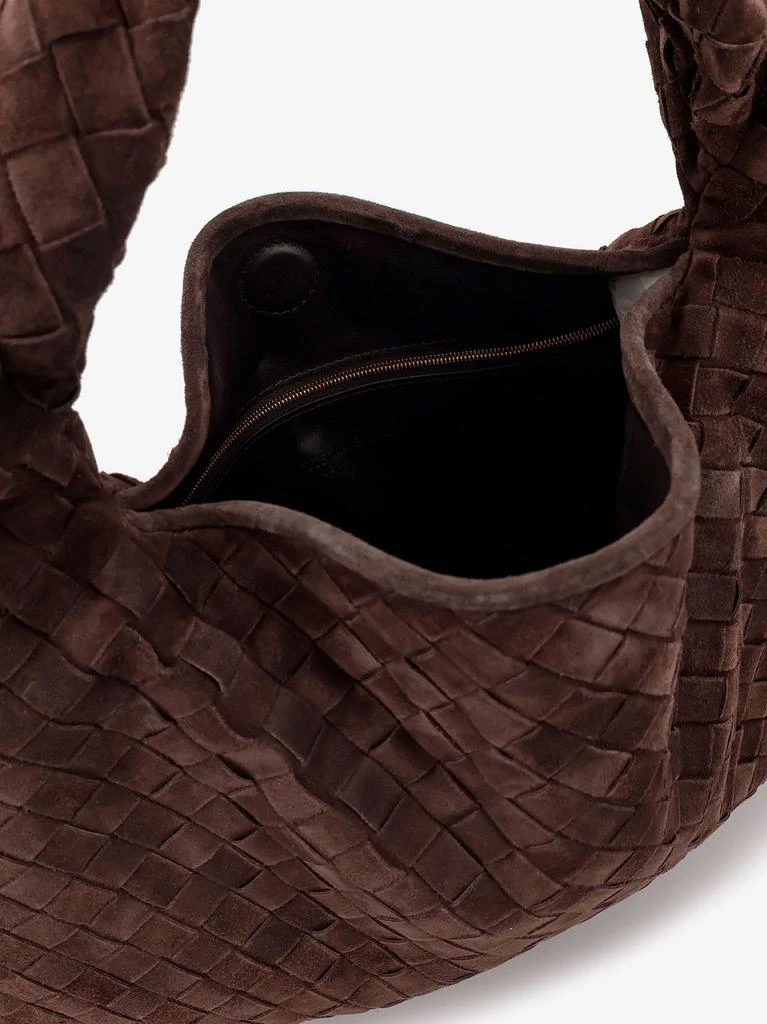 Bottega Veneta Hop Intrecciato suede shoulder bag 5
