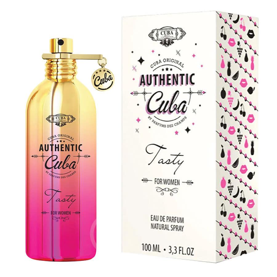 cuba Men's Authentic Tasty EDP Spray 3.4 oz Fragrances 5425039222073