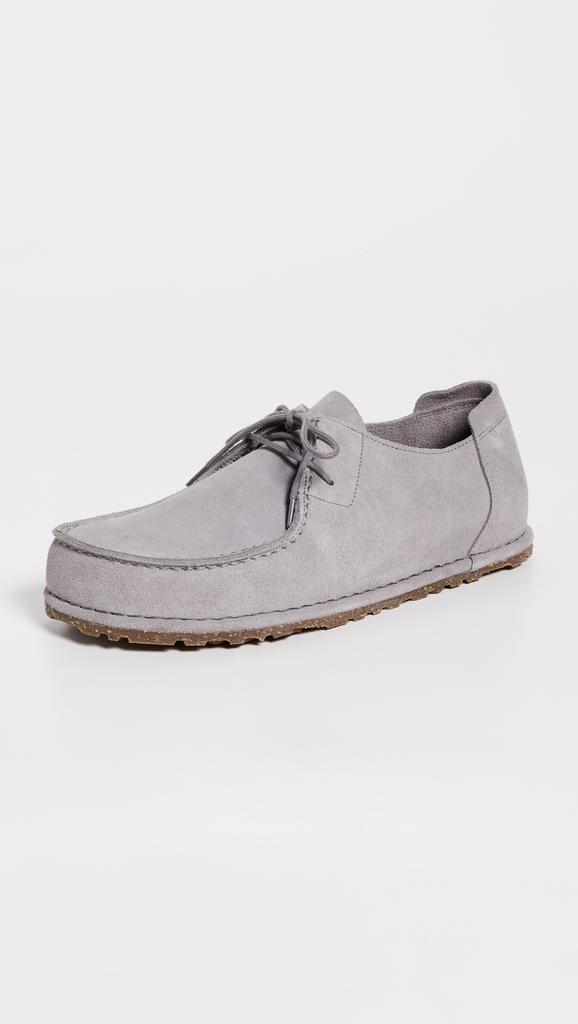 Birkenstock Utti Lace Up Deep Blue Loafers