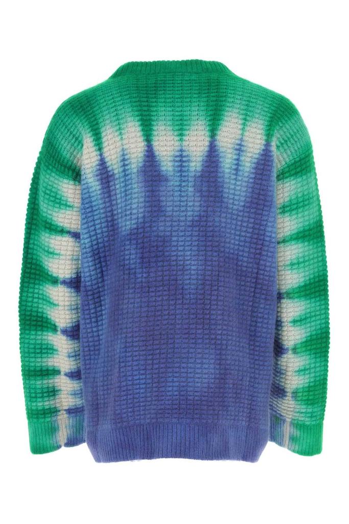 The Elder Statesman The Elder Statesman Daybreak Tie-Dyed Crewneck Jumper