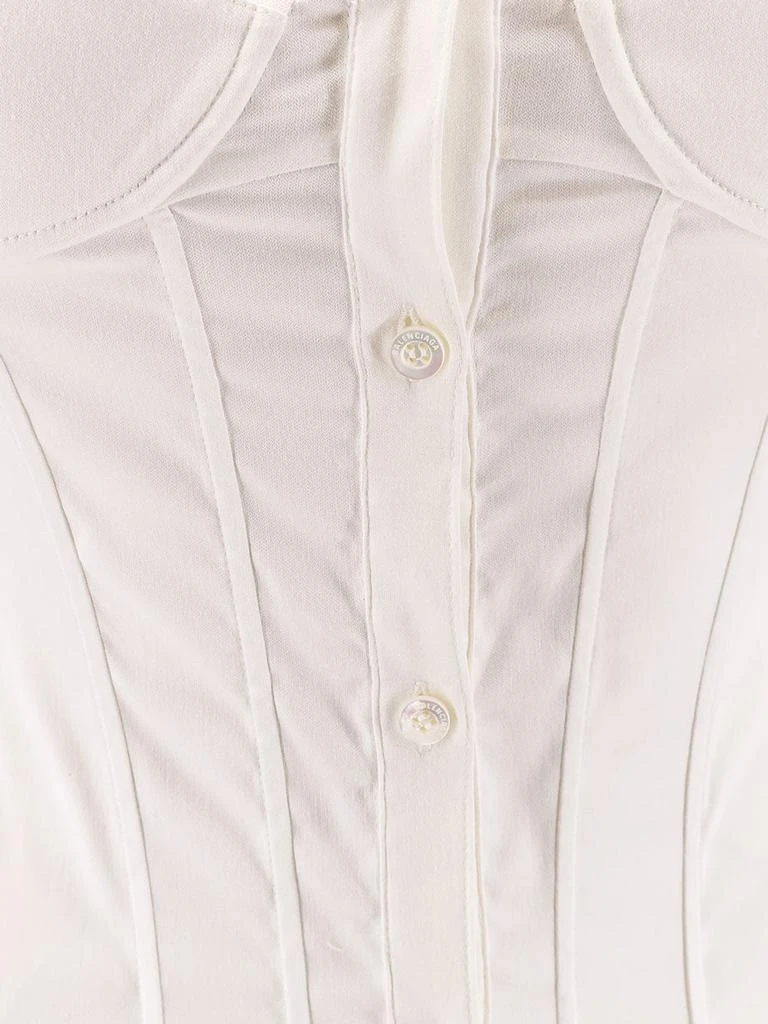 Balenciaga Cotton blend corset shirt 5