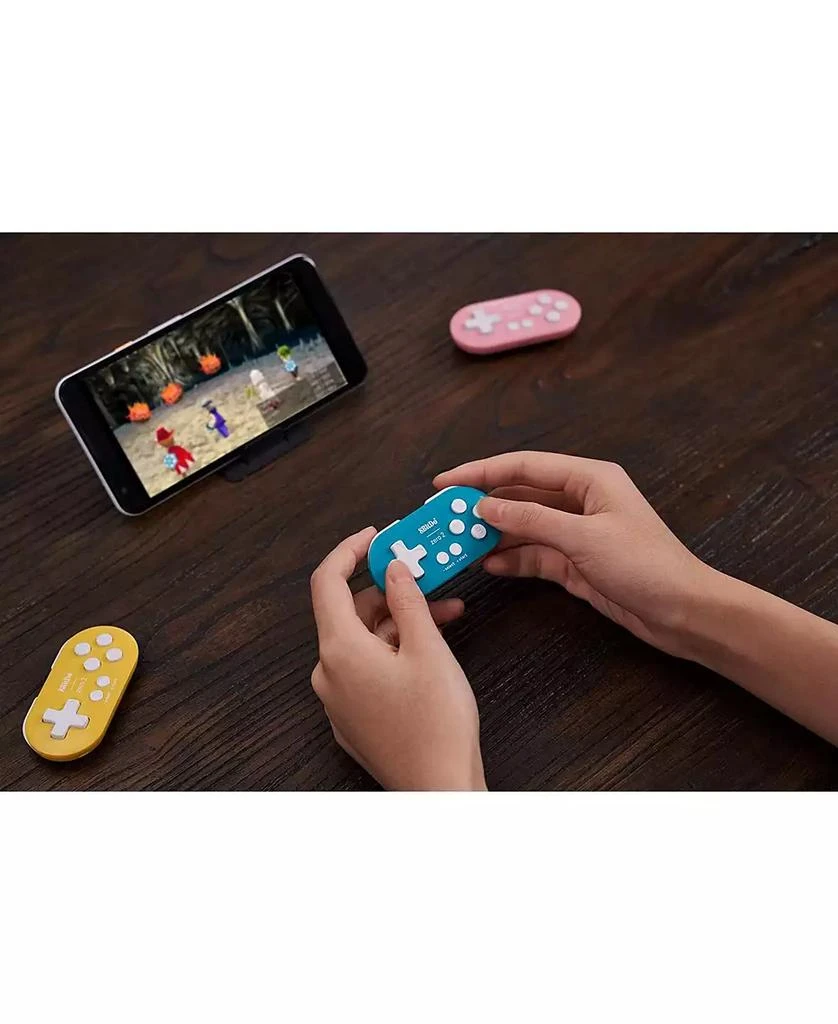 8bitdo Zero 2 Bluetooth Wireless Gamepad Keychain Sized Mini Controller 7