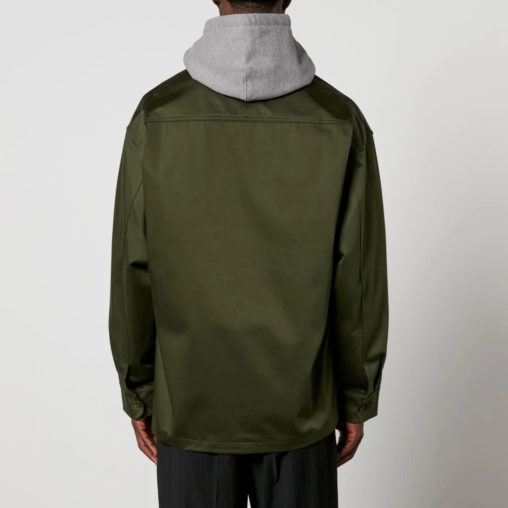 AMI Brushed Cotton-Canvas Overshirt 2