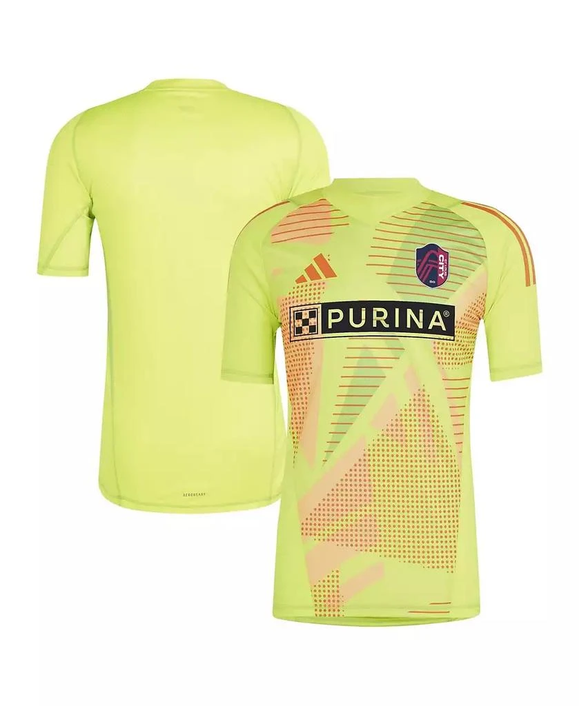 Adidas Men's Yellow St. Louis City SC 2024 Goalkeeper Jersey 1