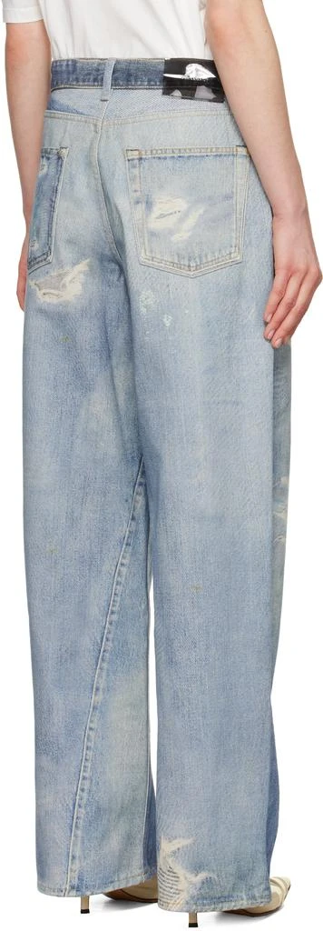 Our Legacy Blue Full Cut Jeans 3
