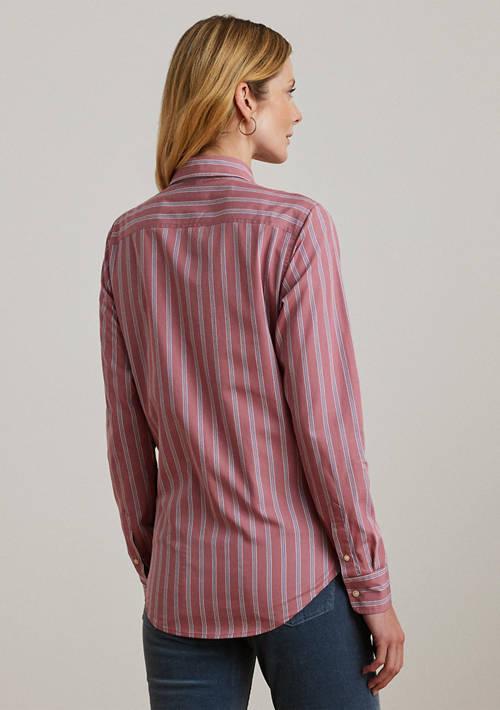 Ralph Lauren Ralph Lauren Petite Classic Fit Striped Broadcloth Shirt