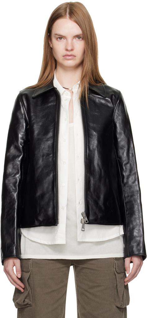 our legacy mini leather jacket 46