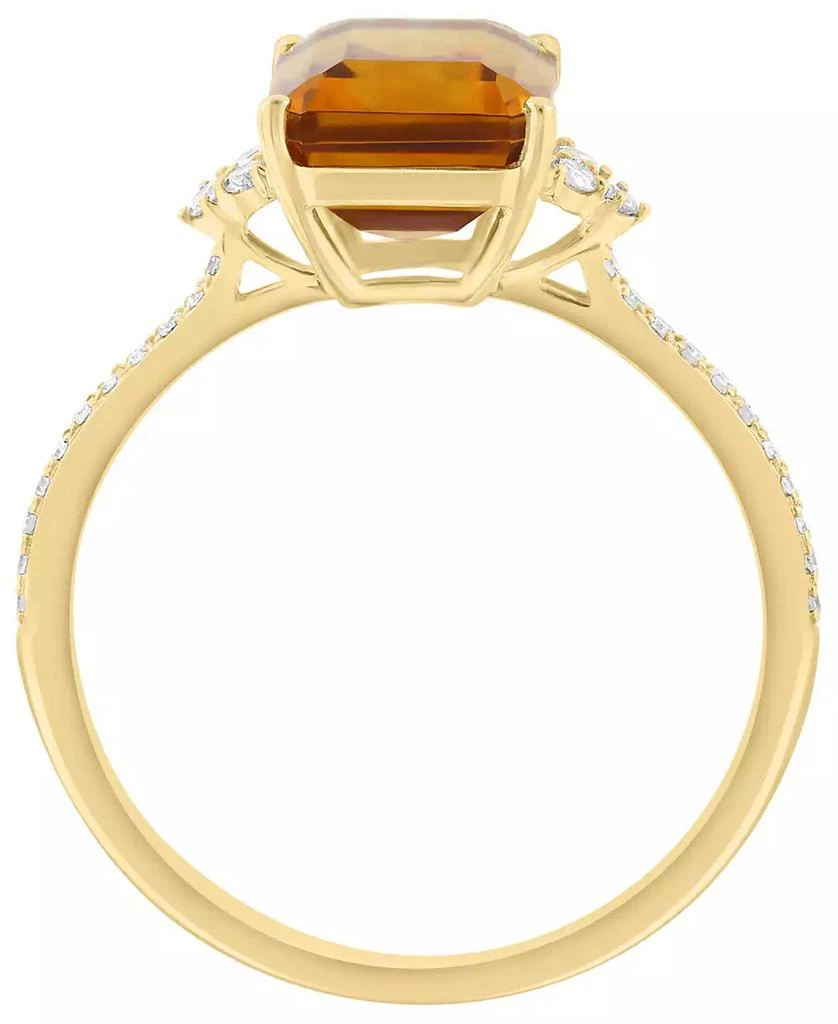 Effy Madeira Citrine (2-5/8 ct. t.w.) and Diamond (1/8 ct. t.w.) Ring in 14k Yellow Gold 2