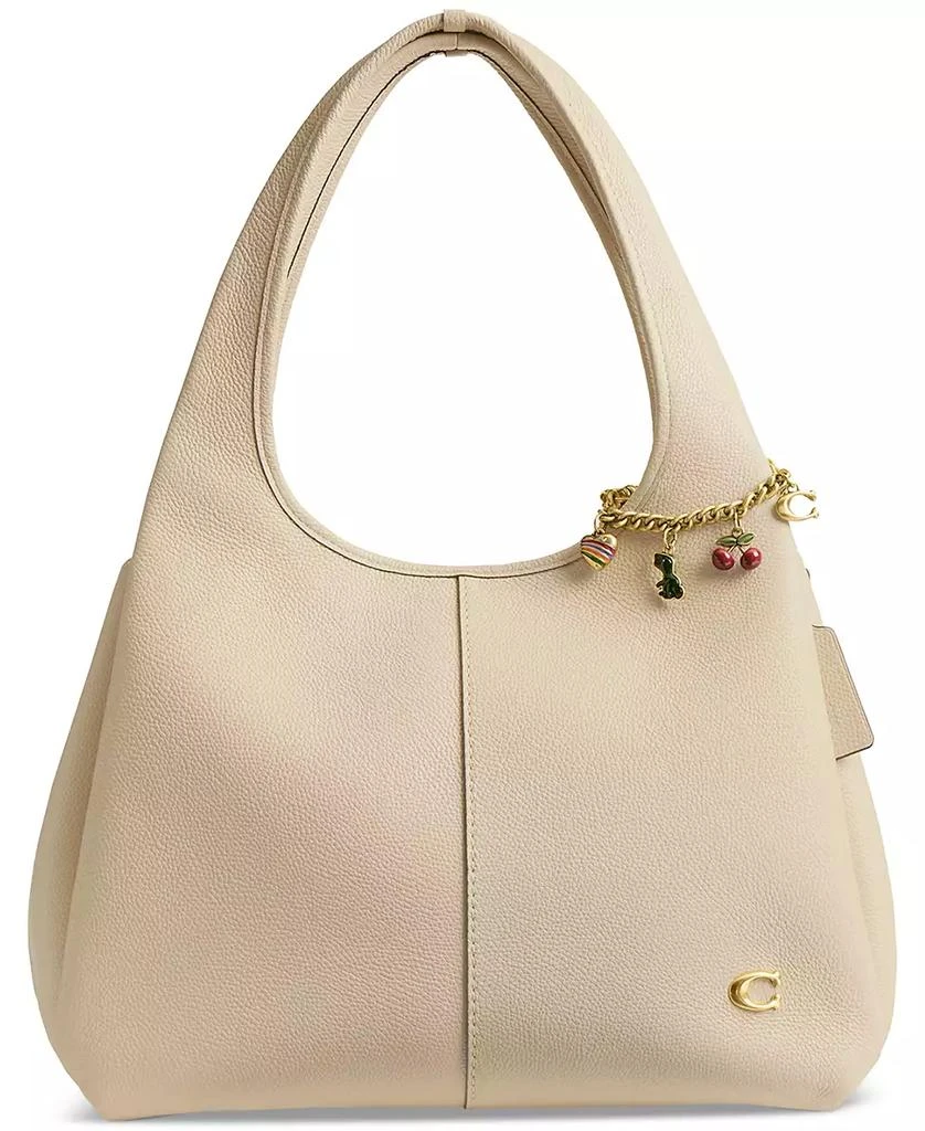 Coach Gold-Tone Motif Chain Bag Charm 4