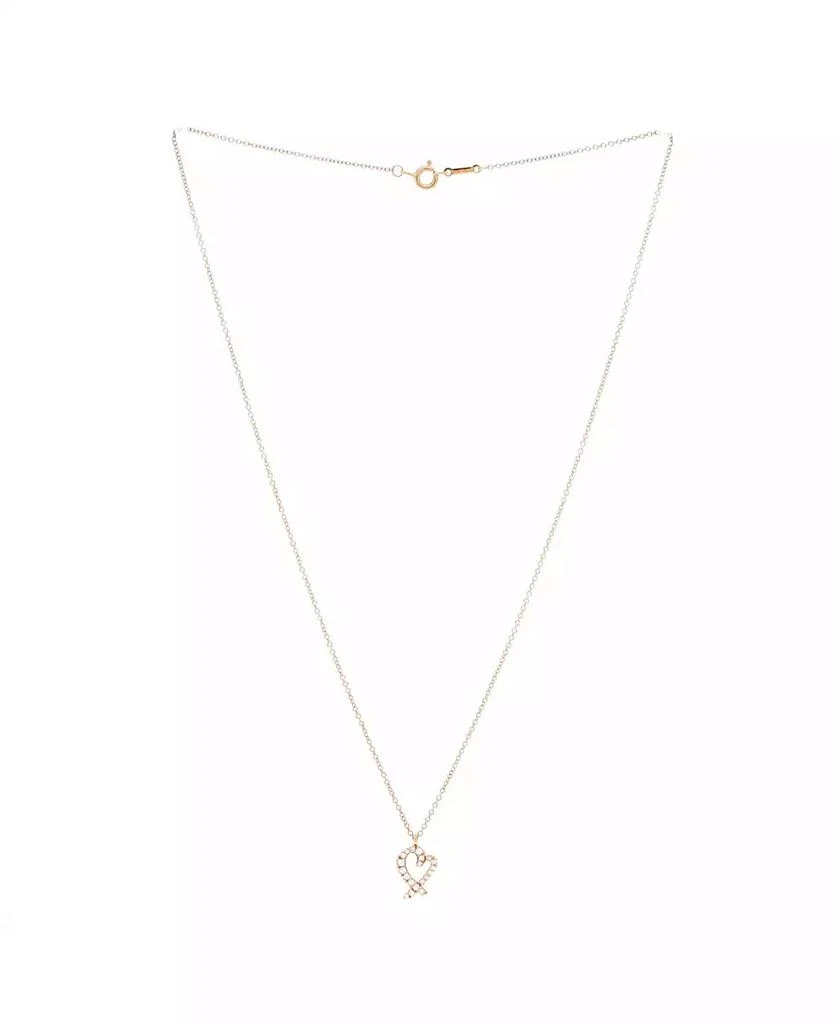 Pre-Owned Tiffany 
Co Paloma Picasso Loving Heart Pendant Necklace 2