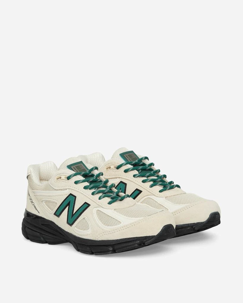 New Balance Made in USA 990v4 Sneakers Macadamia Nut / Black 2