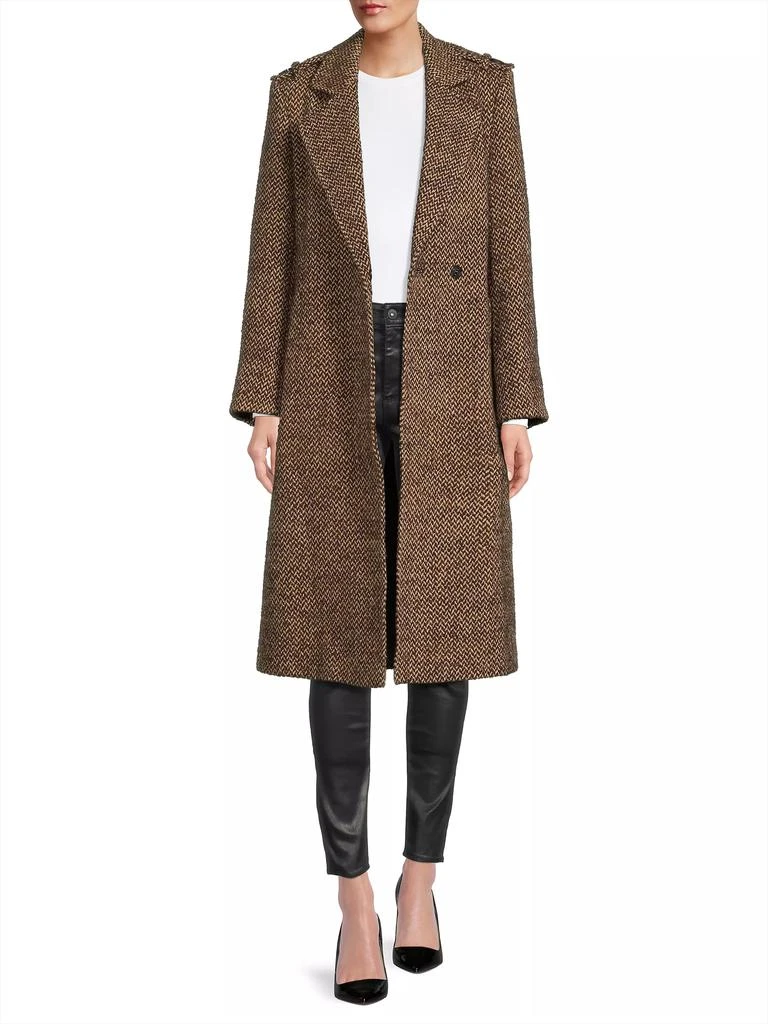 Sam Edelman Herringbone Wrap Coat 2