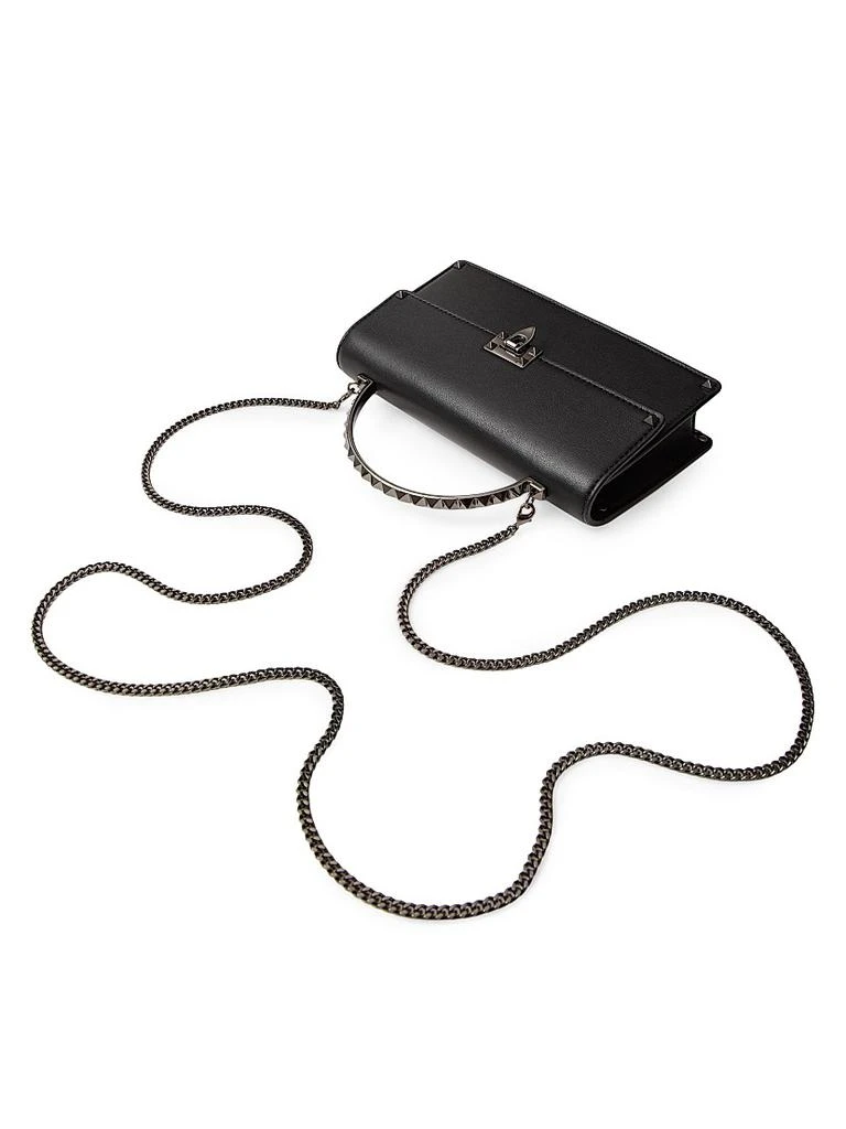Valentino Mini Rockstud Calfskin Top Handle Bag 6