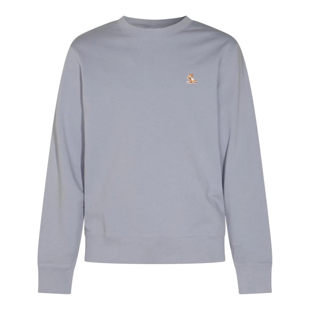 Maison Kitsune Maison Kitsuné Chillax Fox Patch Crewneck Sweatshirt 1