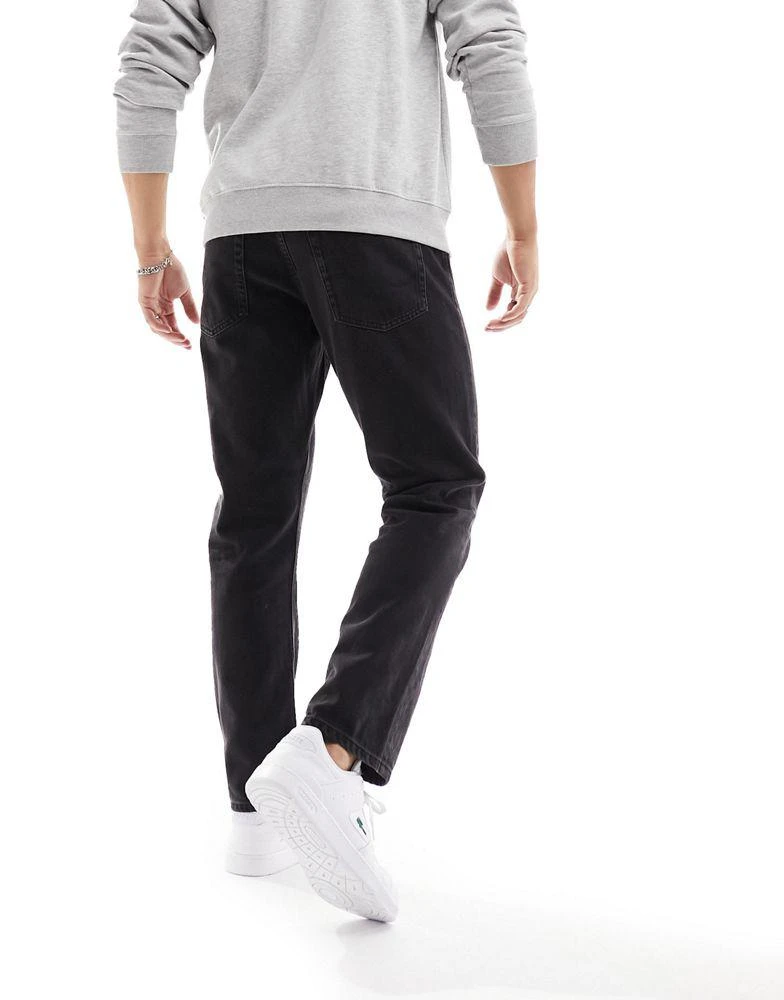 Jack & Jones Jack & Jones Essentials Chris straight jean in washed black 3