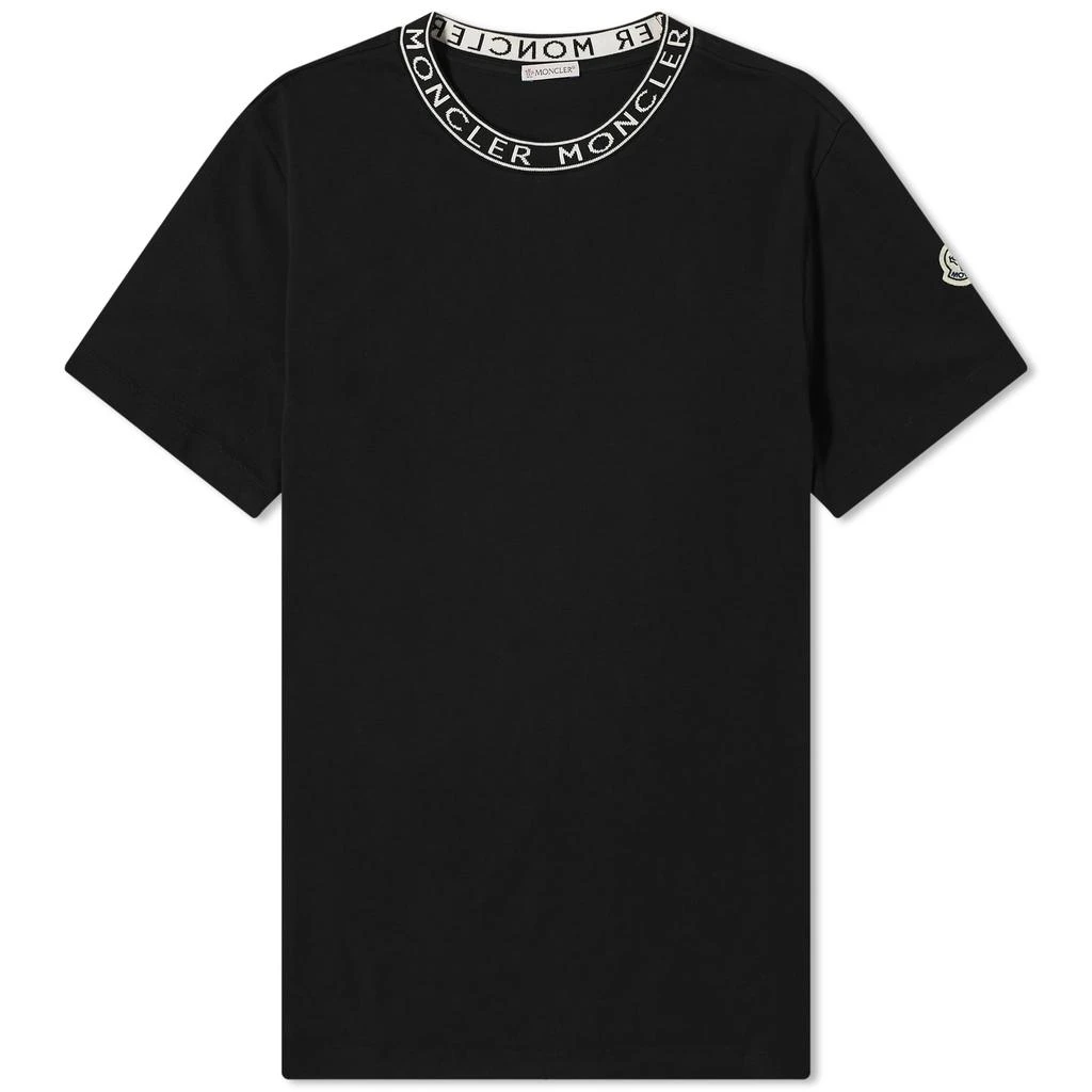 Moncler Moncler Collar Logo T-Shirt 1