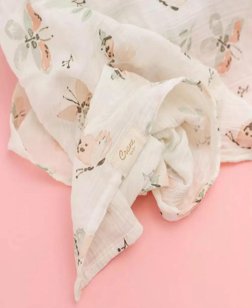 Crane Baby Infants Parker Butterfly/Rainbow Swaddle, 2-Pc. Set 4