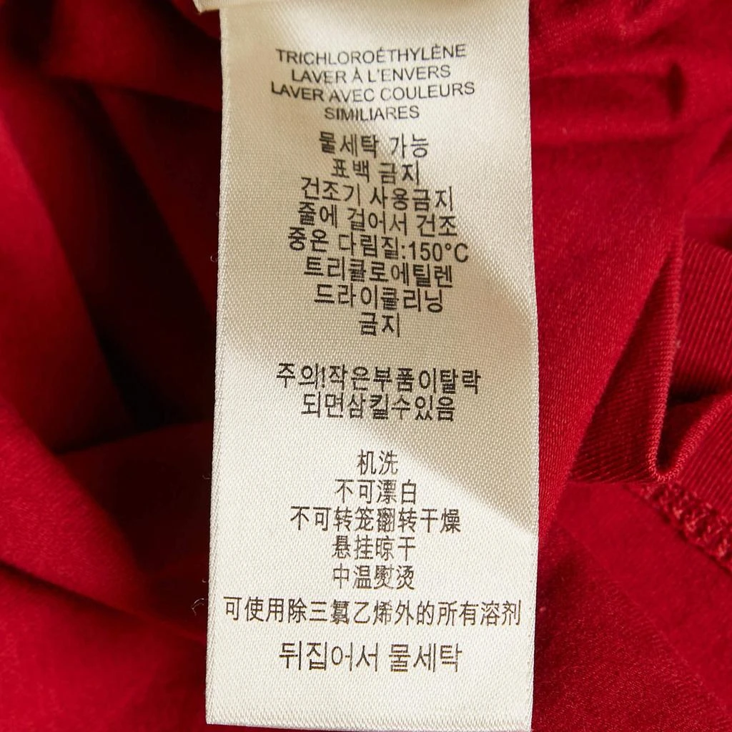Burberry Burberry Brit Red Jersey Crewneck T-Shirt XS 7