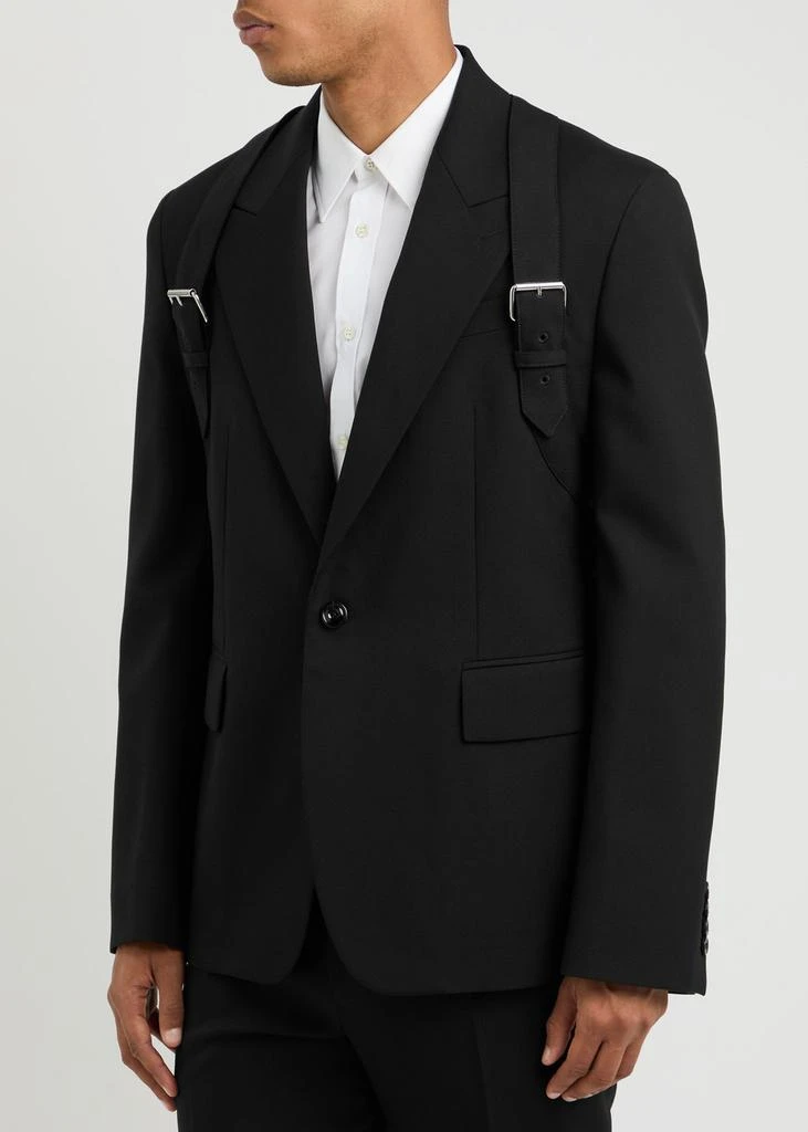 Alexander McQueen Harness wool blazer 2