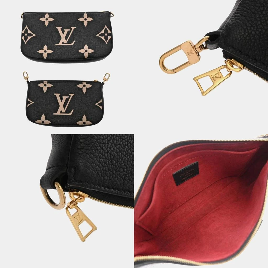 Louis Vuitton Louis Vuitton Black/Beige Monogram Empreinte Multi Pochette Accessoires Shoulder Bag 7