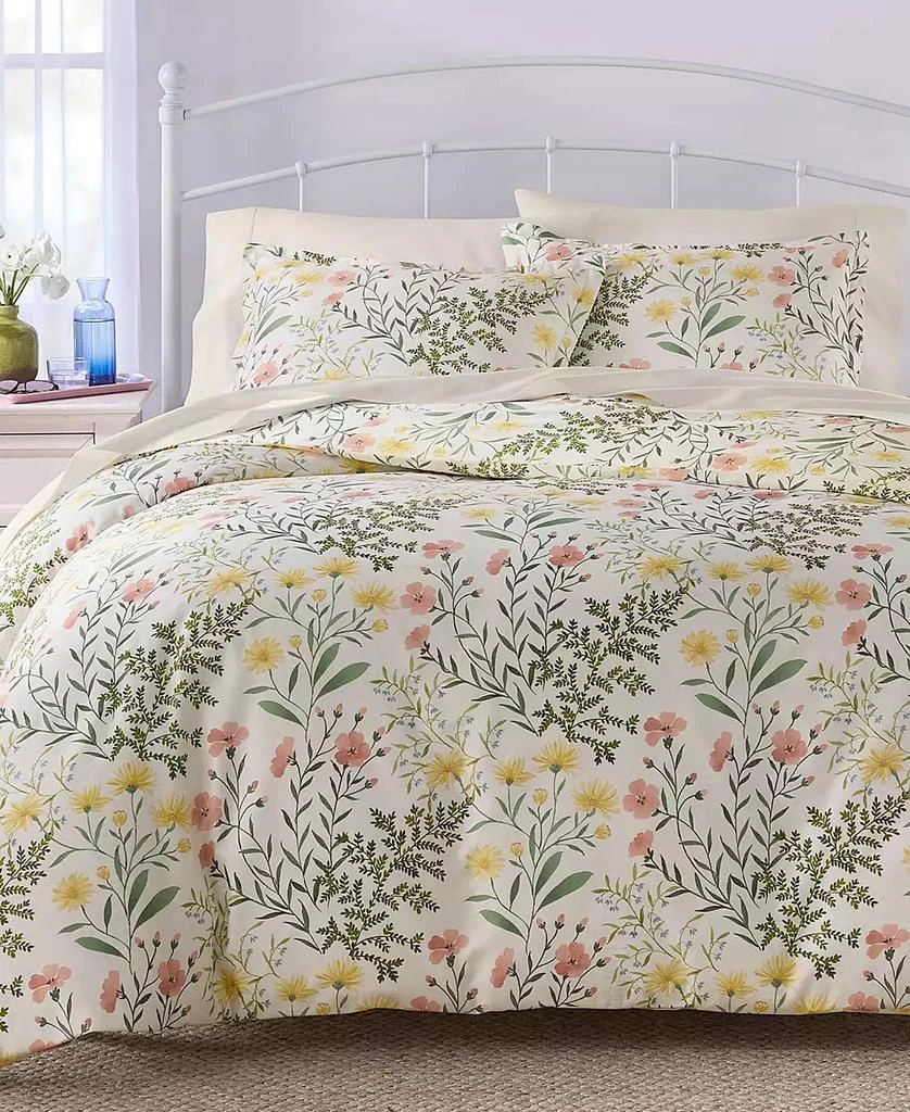 Charter Club Daisy Blooms 3-Pc. Duvet Cover Set 5