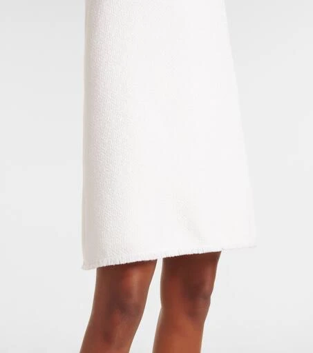 Dolce & Gabbana DG wool-blend tweed shift dress 5