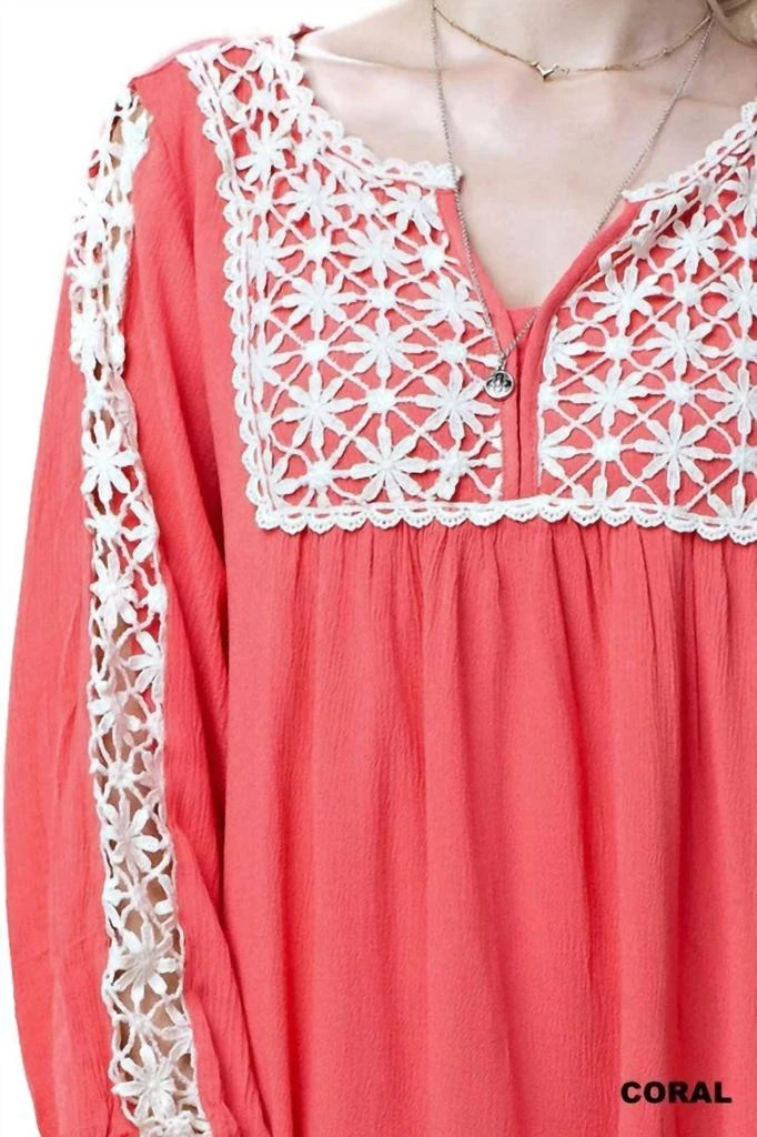 Kori Kori - Lace Peasant Dress 3
