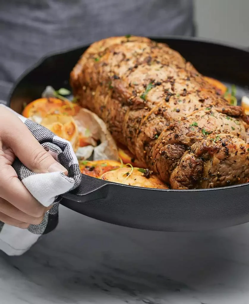 KitchenAid Seasoned 12" Cast-Iron Skillet 2