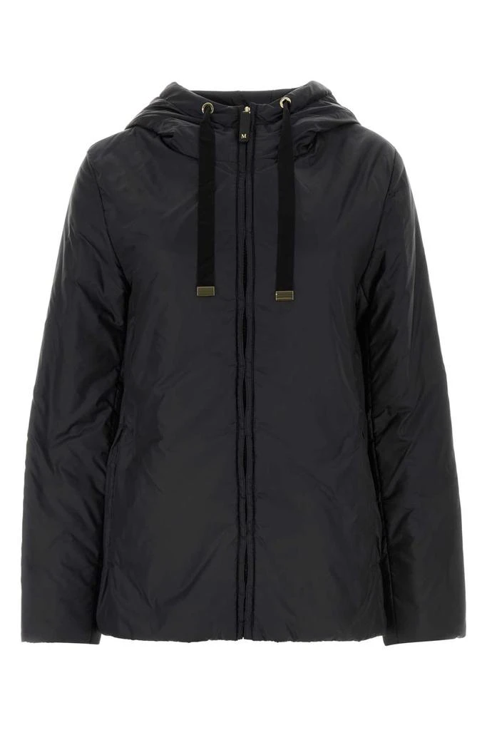 Max Mara The Cube Black Polyester Greenh Jacket 1