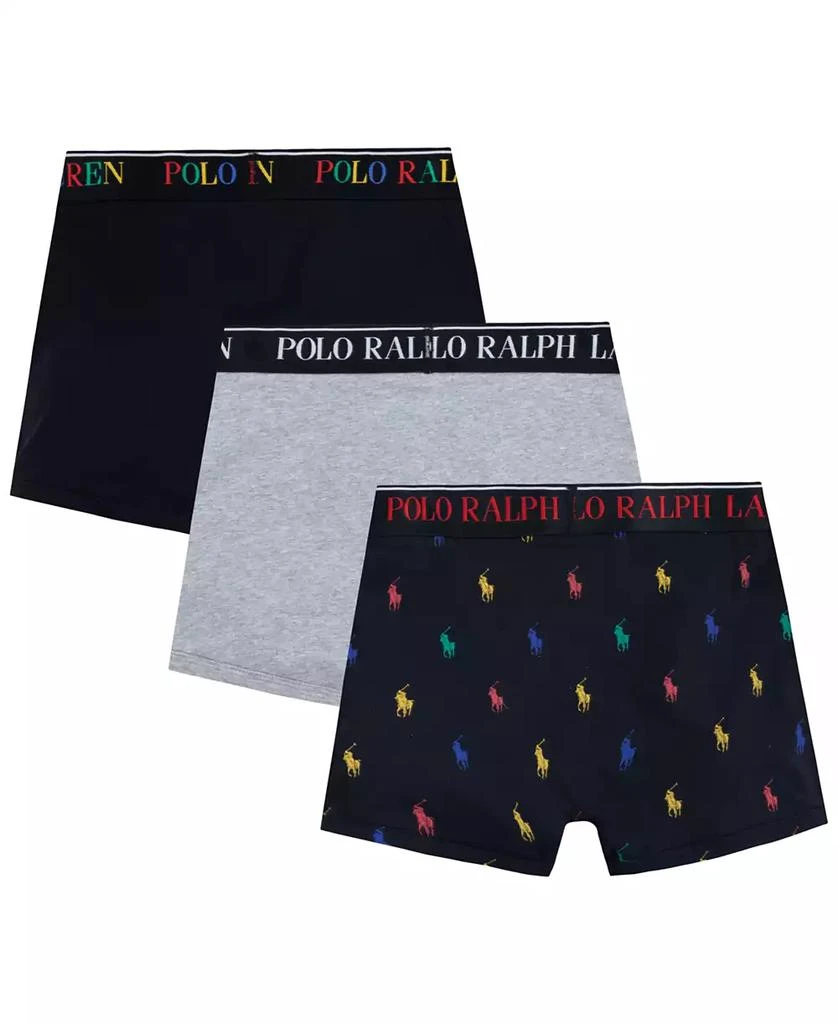 Ralph Lauren Big Boys Cotton Stretch Boxer Briefs 3-Pack 2