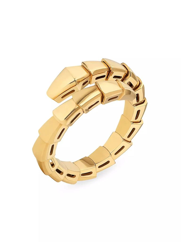 BVLGARI Serpenti Viper 18K Yellow Gold Wrap Ring 5