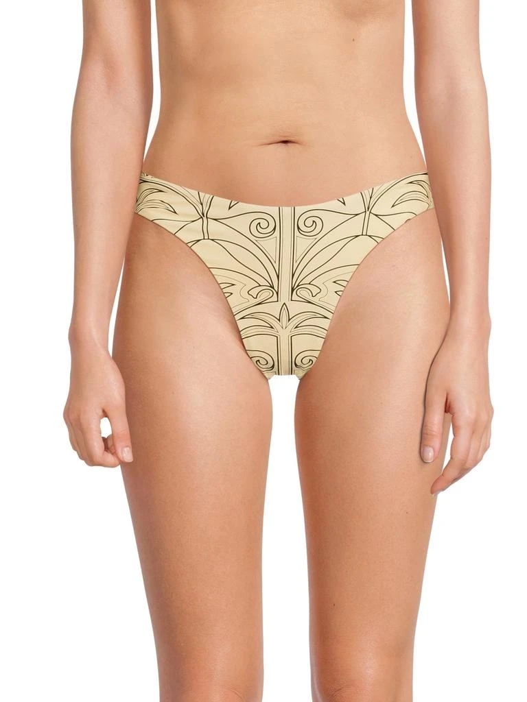 WeWoreWhat Printed Bikini Bottom