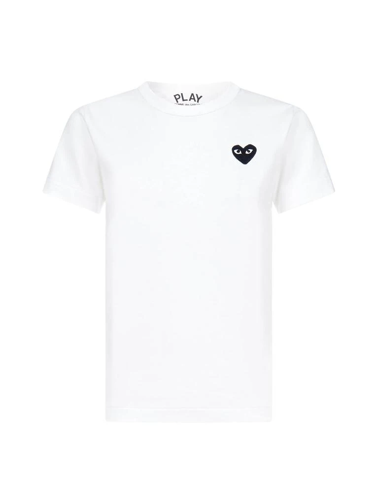 Comme des Garçons Play Comme des Garçons Play Heart Embroidered T-Shirt 1