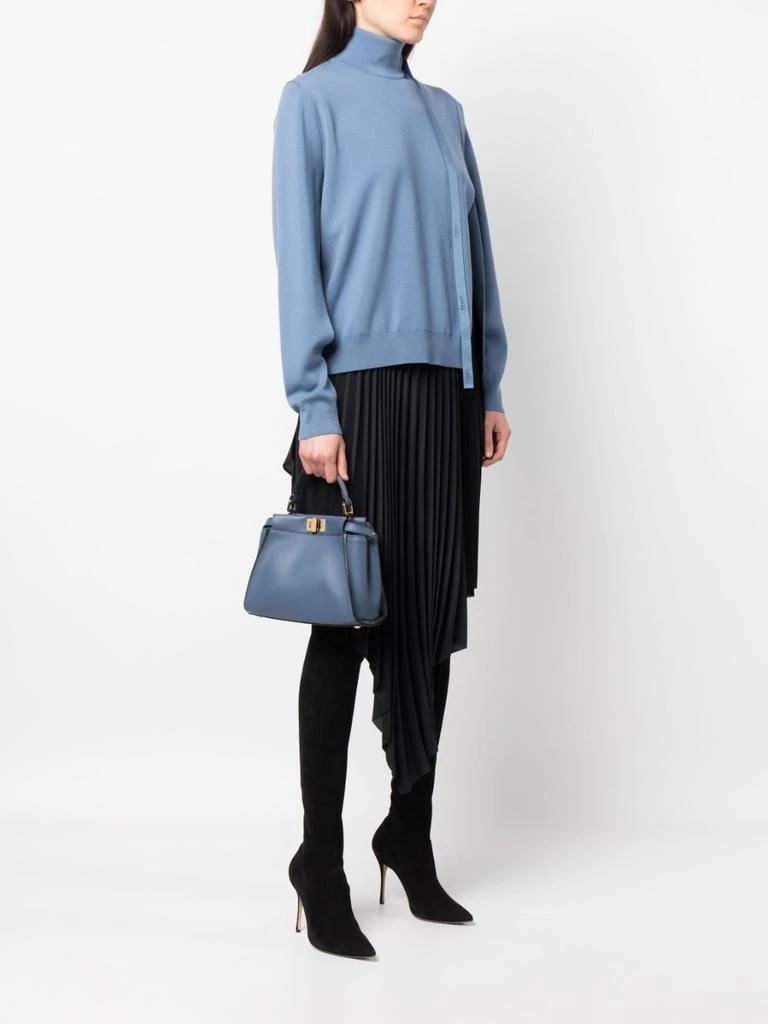 Fendi BOLSO PEEKABOO MINI AZUL 3