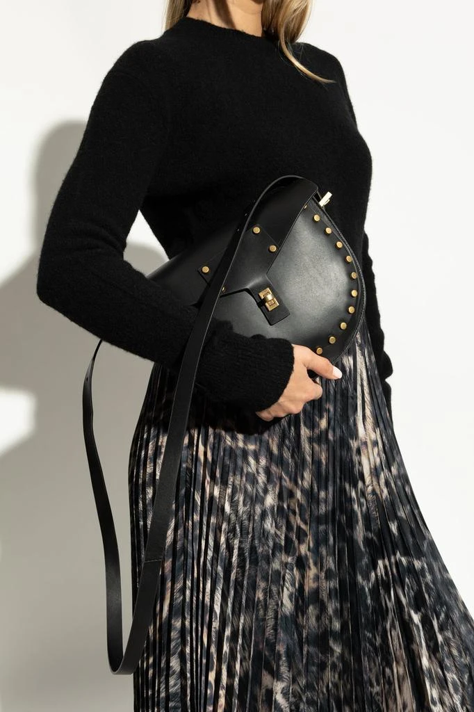 ALL SAINTS Allsaints Studded Saddle Crossbody Bag 2
