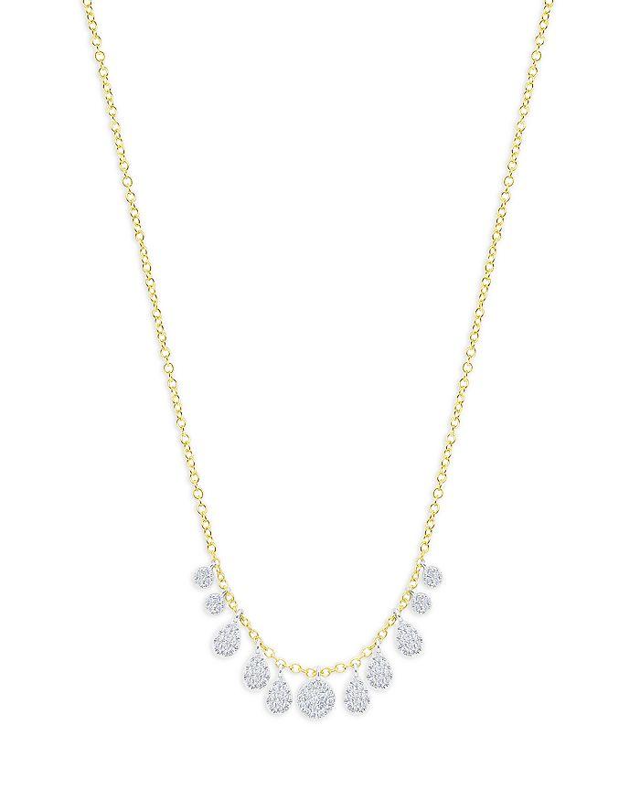 Meira T 14K Yellow Gold Diamond Charms Necklace, 0.22 ct. t.w.