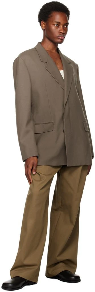 System SSENSE Exclusive Gray Blazer 4