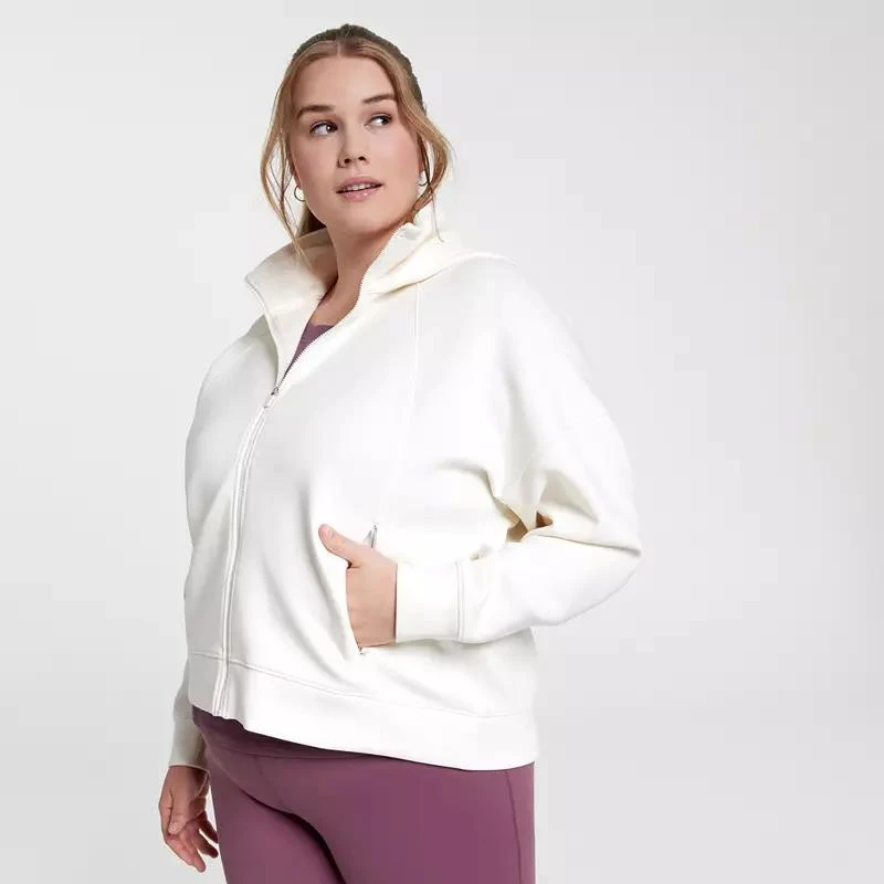 CALIA CALIA Women's Soft Scuba Full-Zip Jacket 8