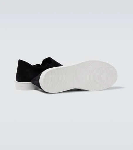 Manolo Blahnik Nadores suede slip-on sneakers 7
