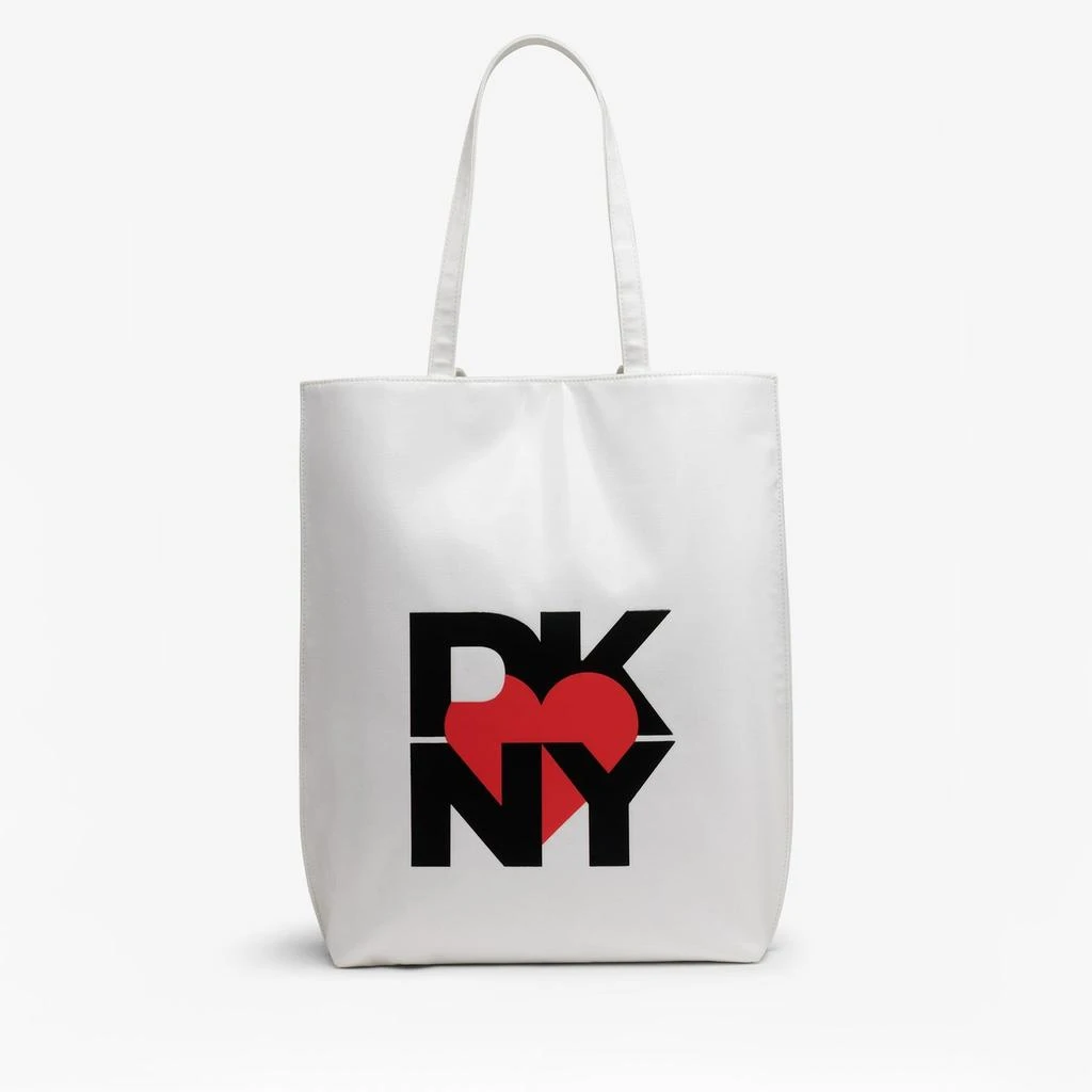 DKNY DKNY Heart of NY Faux Leather Tote Bag 1