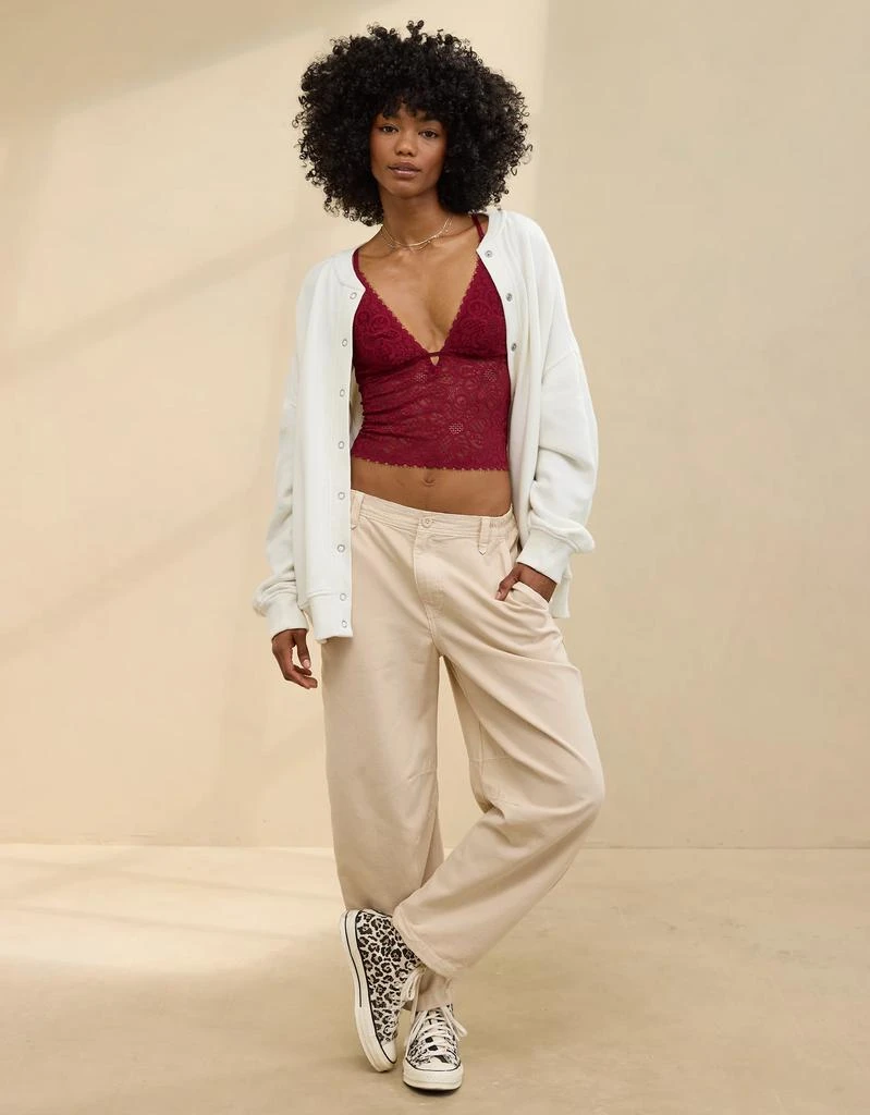 Aerie Aerie Barrel Leg Pant 1