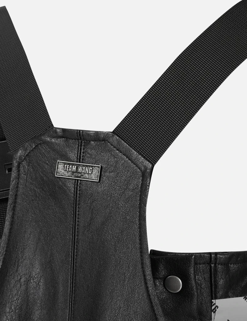 Team Wang Choices Faux Leather Jumpsuit 4